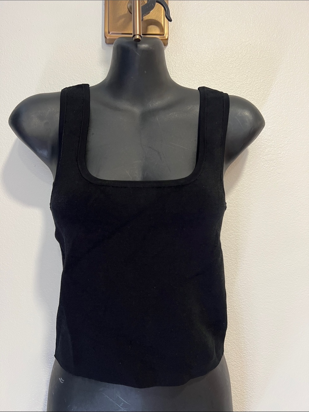 Express Bodytour Black crisscross back top